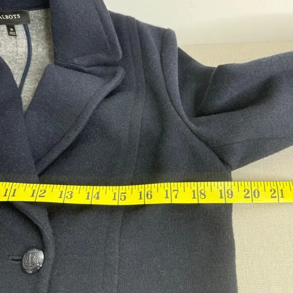 Talbots double breasted jacket