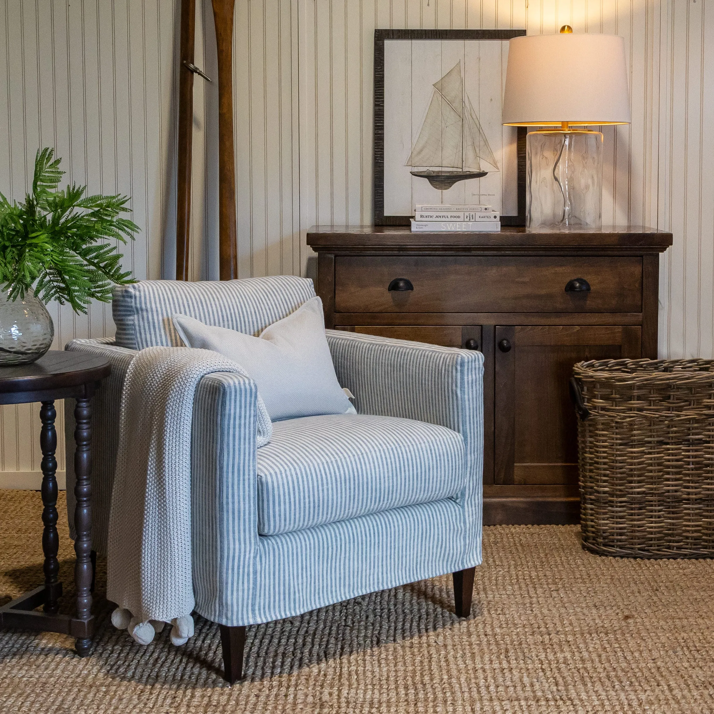 Tamarack Accent Chair - Slipcovered
