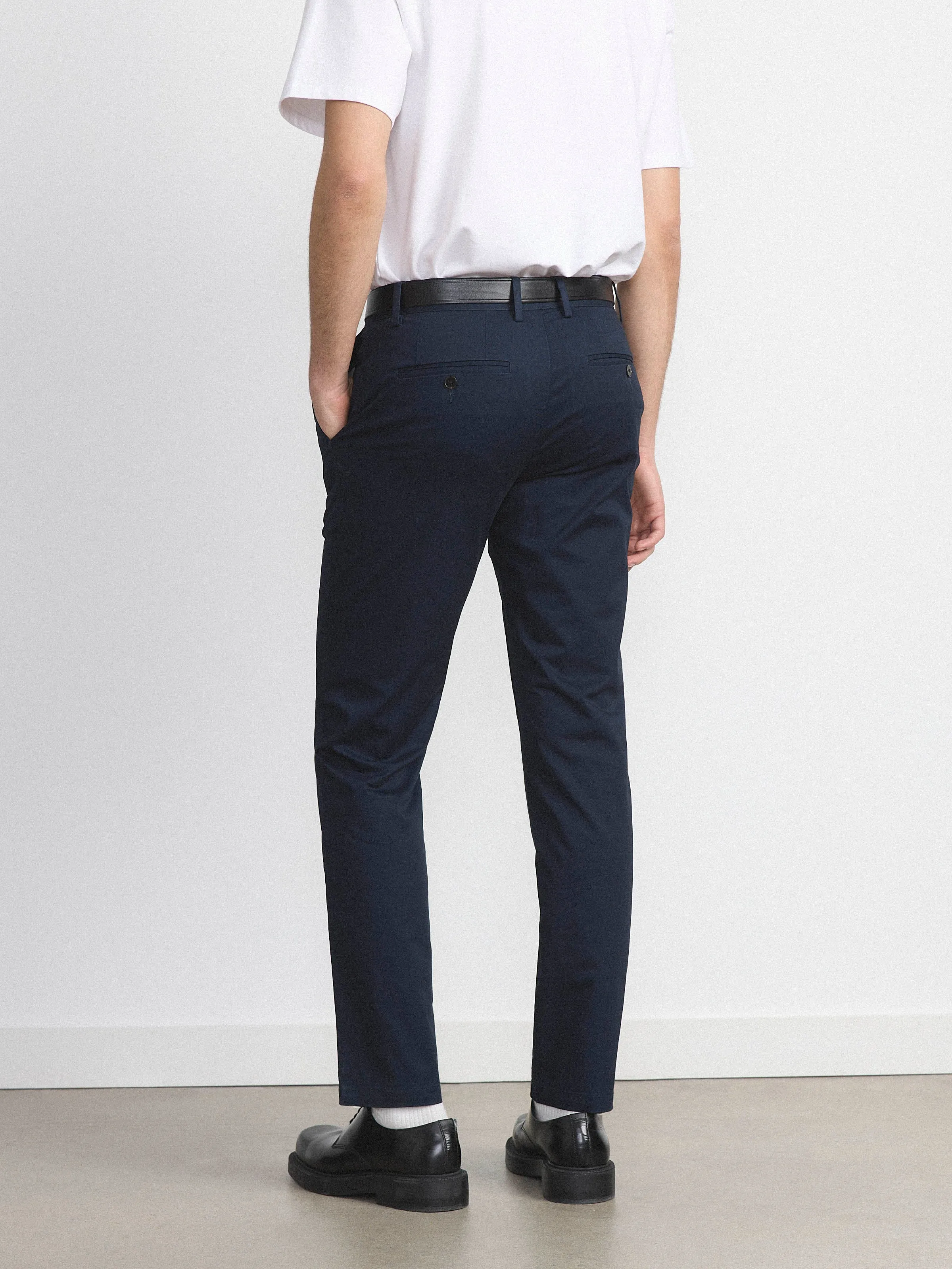 The Brunswick Chino Pant in Deep Blue