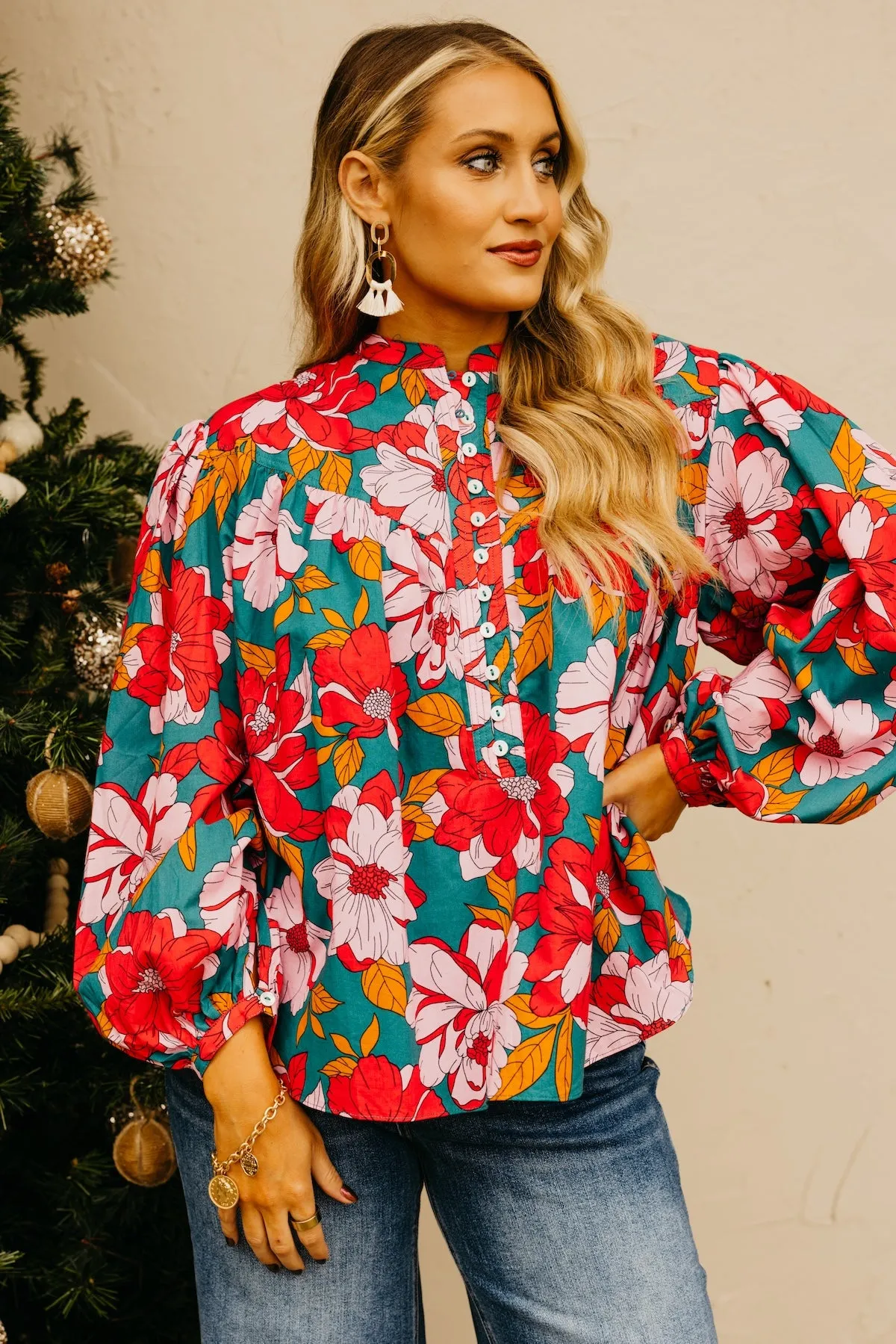 The Neil Floral Blouse