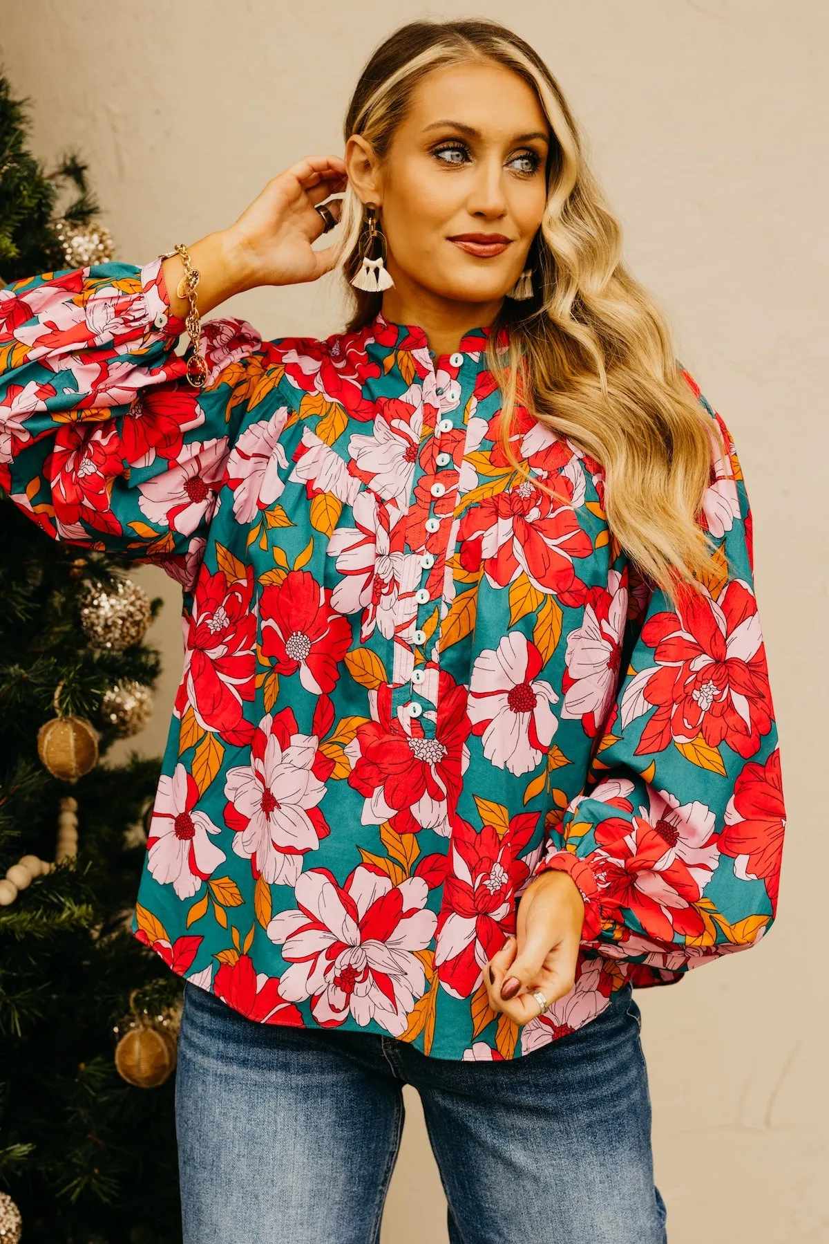 The Neil Floral Blouse