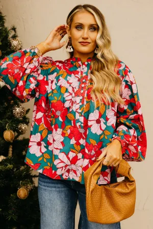 The Neil Floral Blouse
