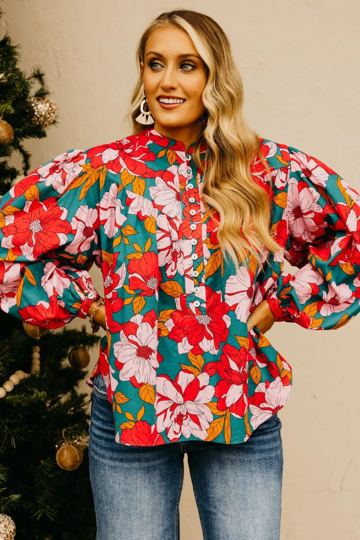 The Neil Floral Blouse