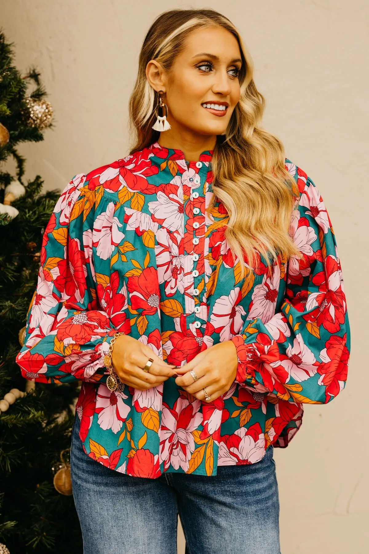 The Neil Floral Blouse