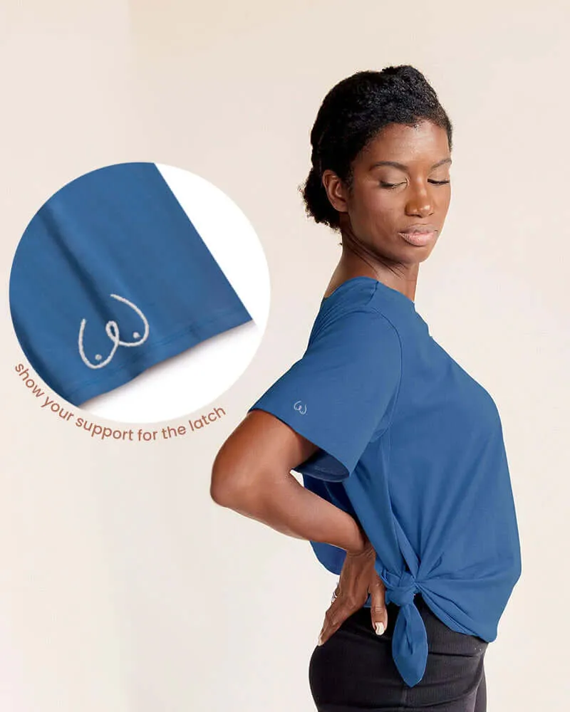 The Special Edition Embroidered "Boob" Nursing Tee