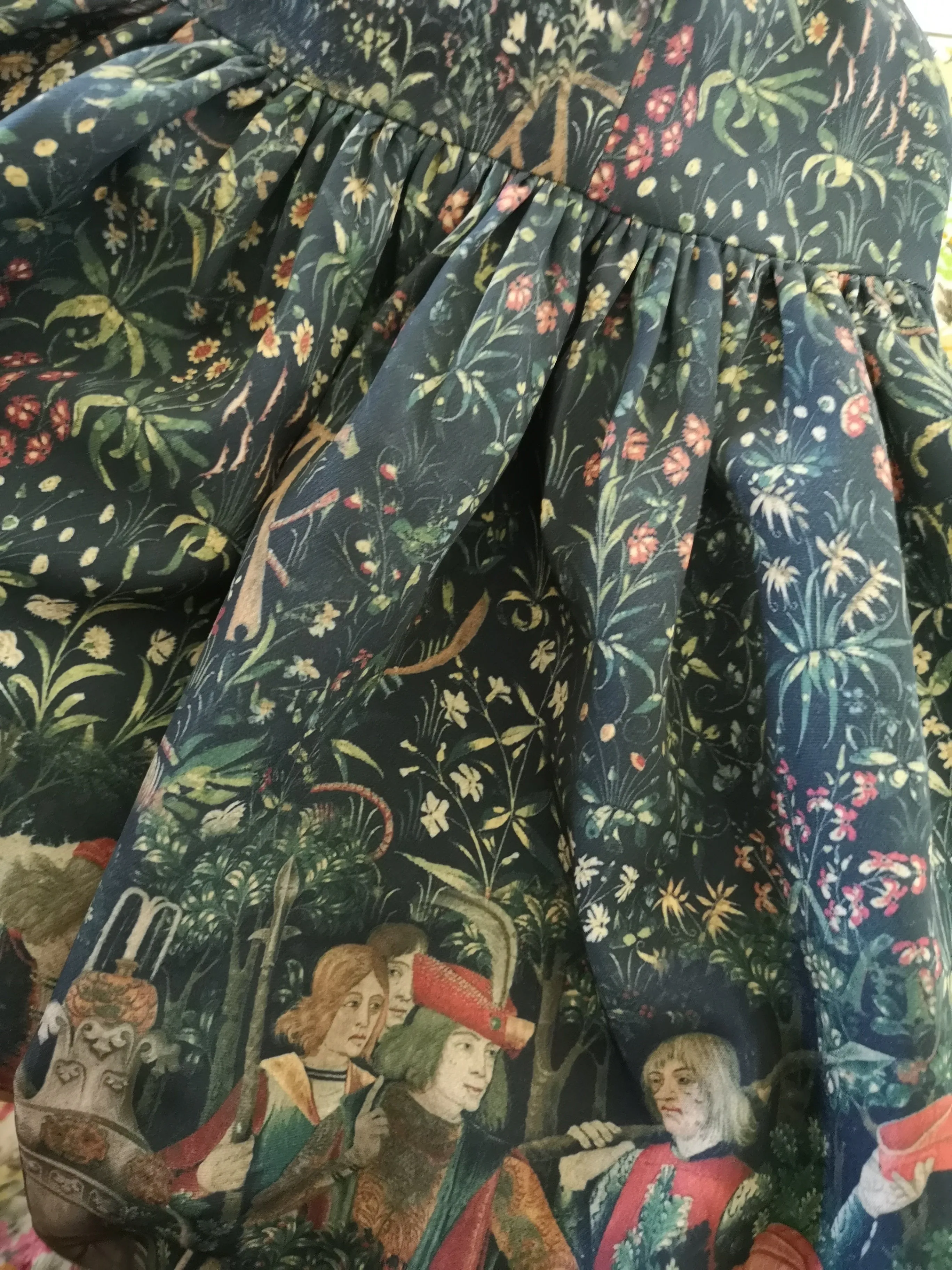 The Unicorn in Captivity skirt
