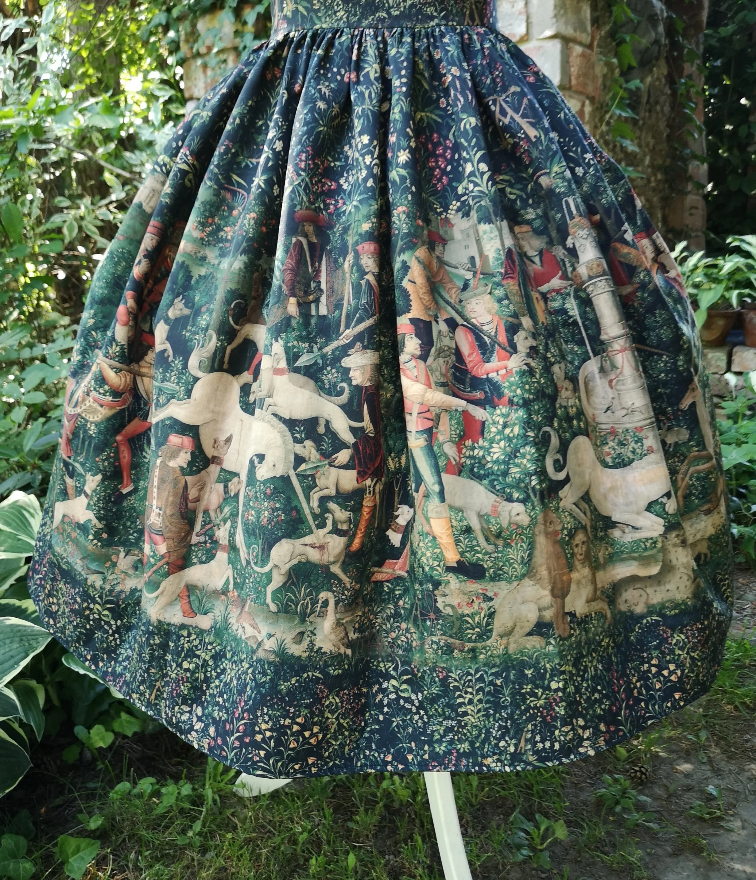The Unicorn in Captivity skirt