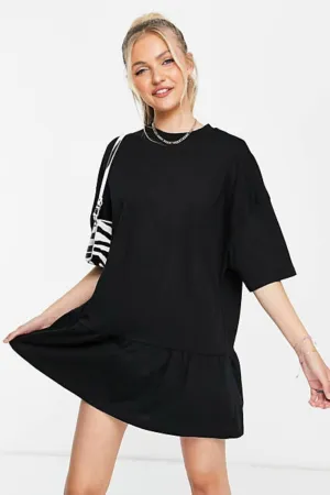 To You Black Mini Dress