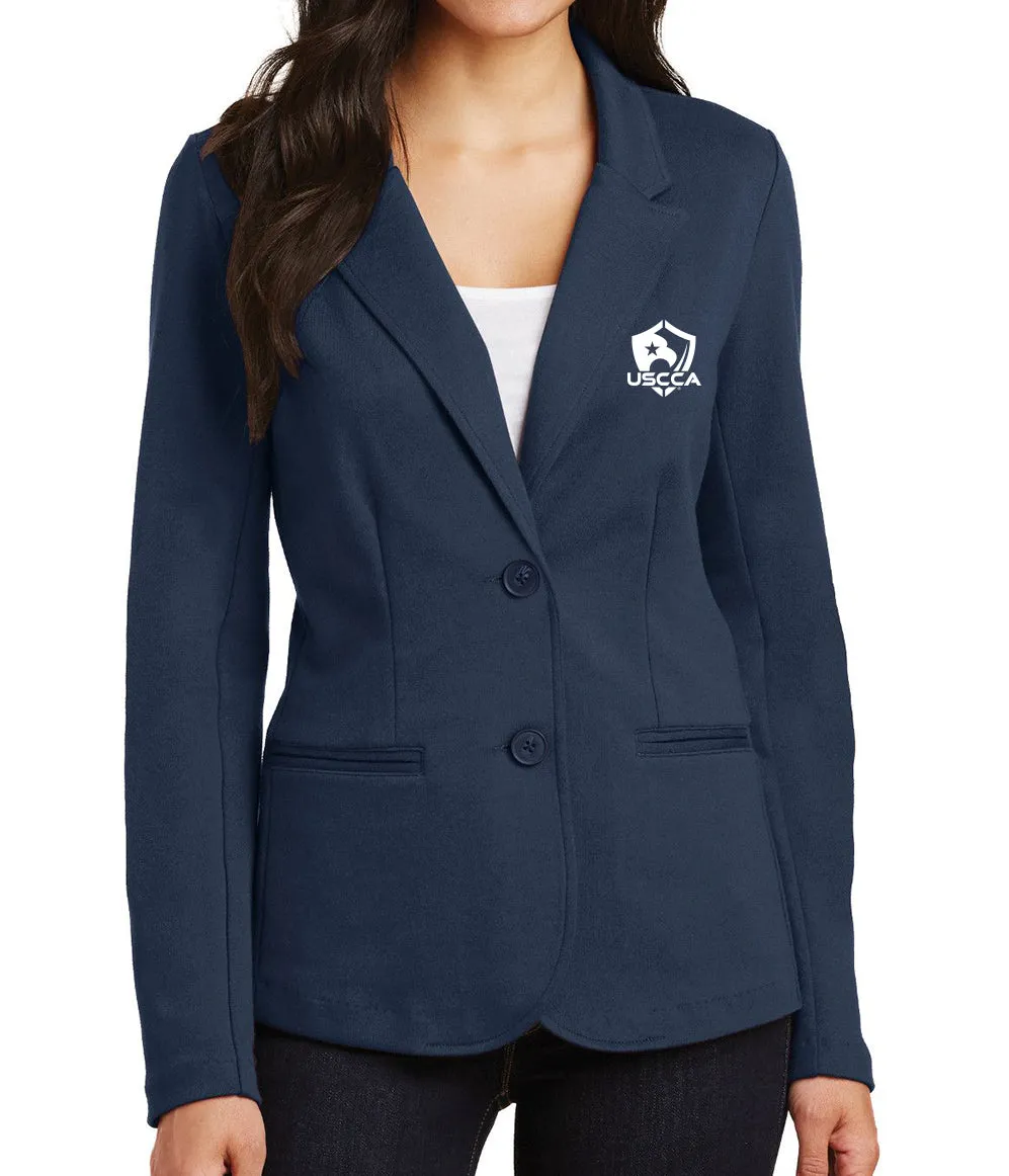 USCCA  Ladies Port Authority® Knit Blazer