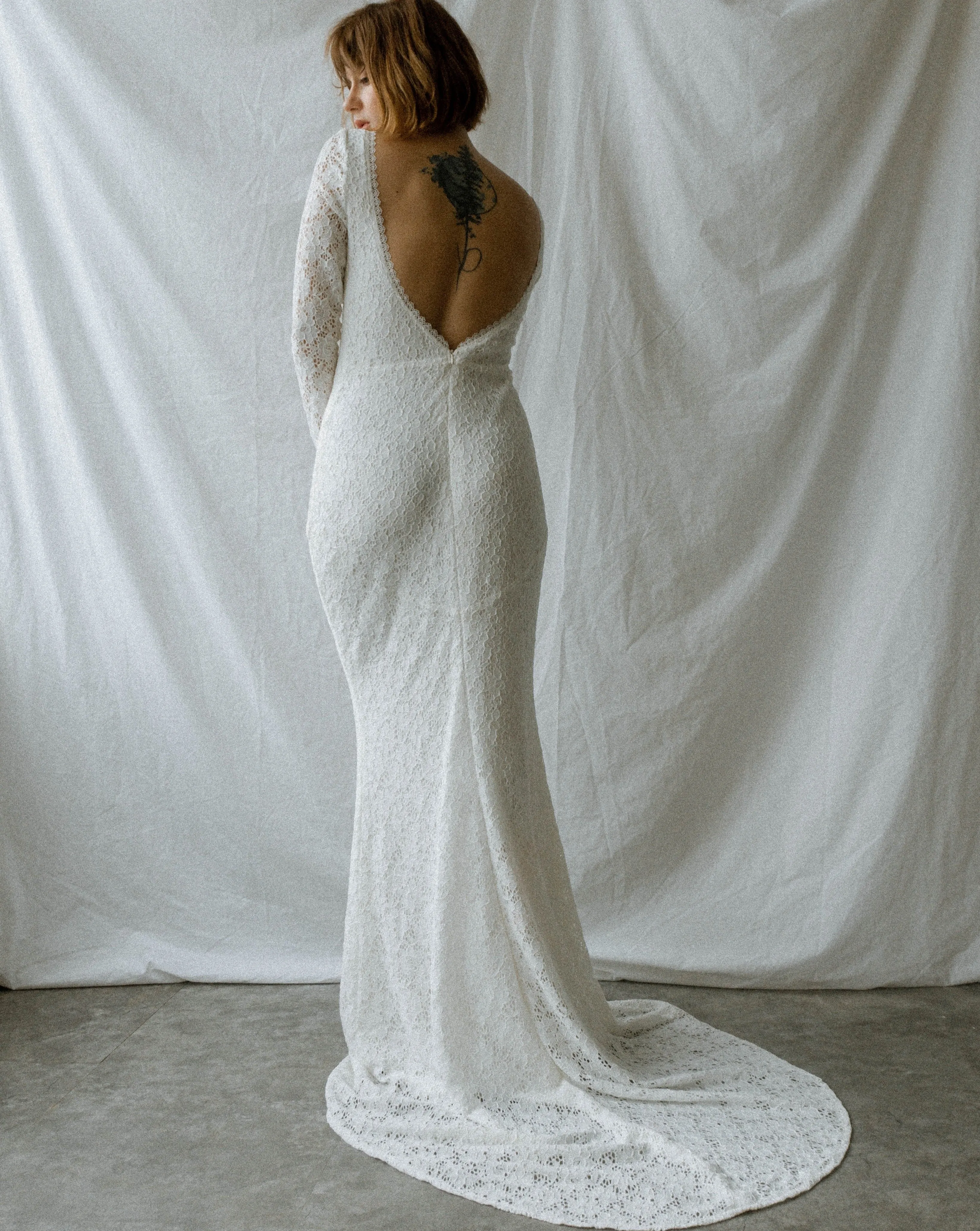 Vanessa Mermaid Lace Wedding Gown