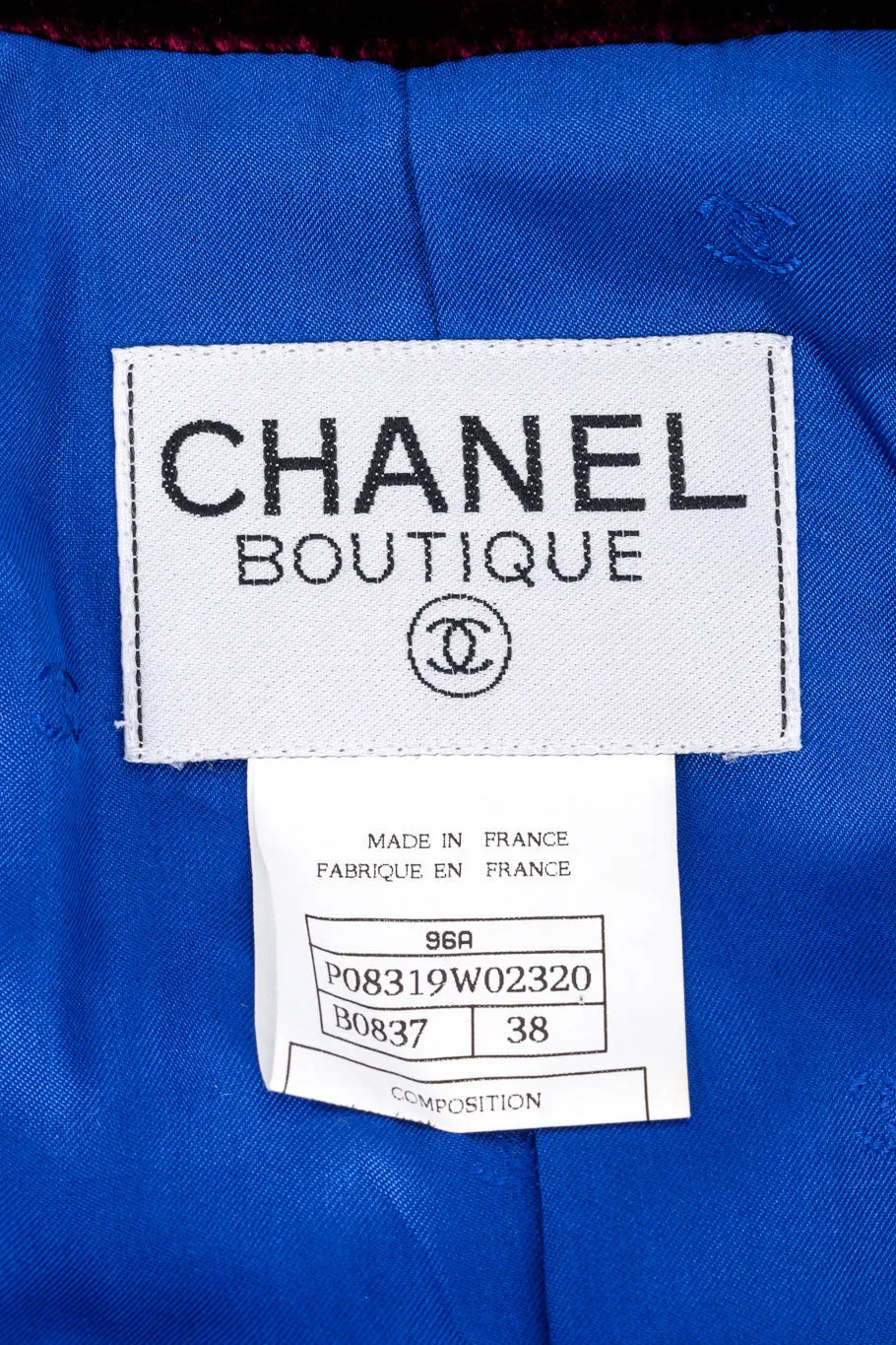 Velvet Collar Wool Jacket