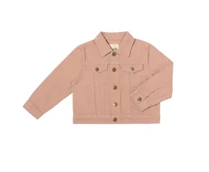 Vignette Wyatt Jean Jacket Pink Sunset