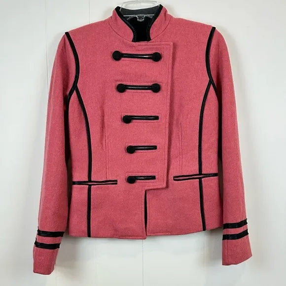 Vintage Wool Double Breasted Crop Jacket Size 0