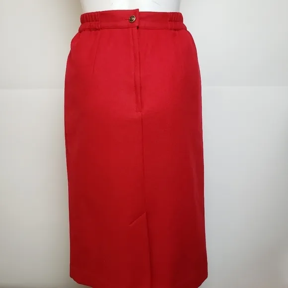 Vintage wool skirt