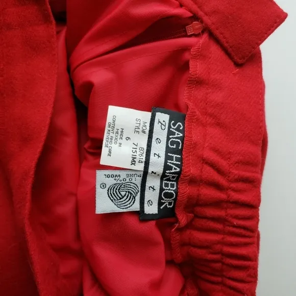 Vintage wool skirt