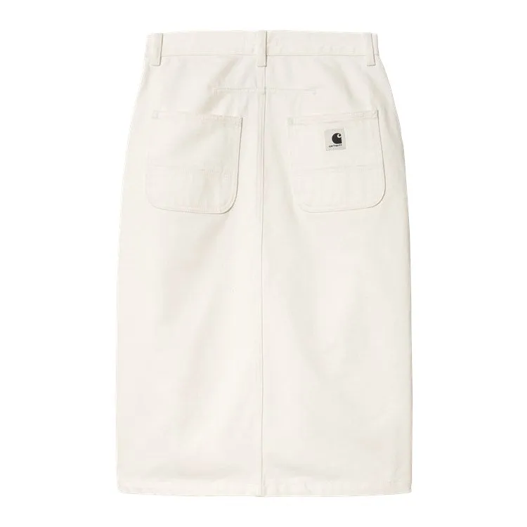 W' COLBY SKIRT (WHITE RINSED Washed)