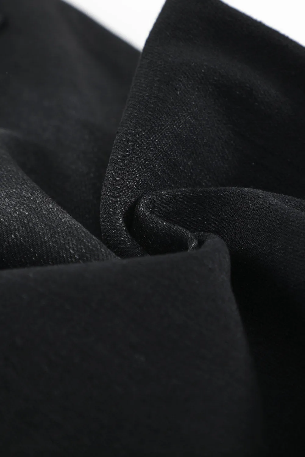 Wash Vintage Black Wide Leg Jeans