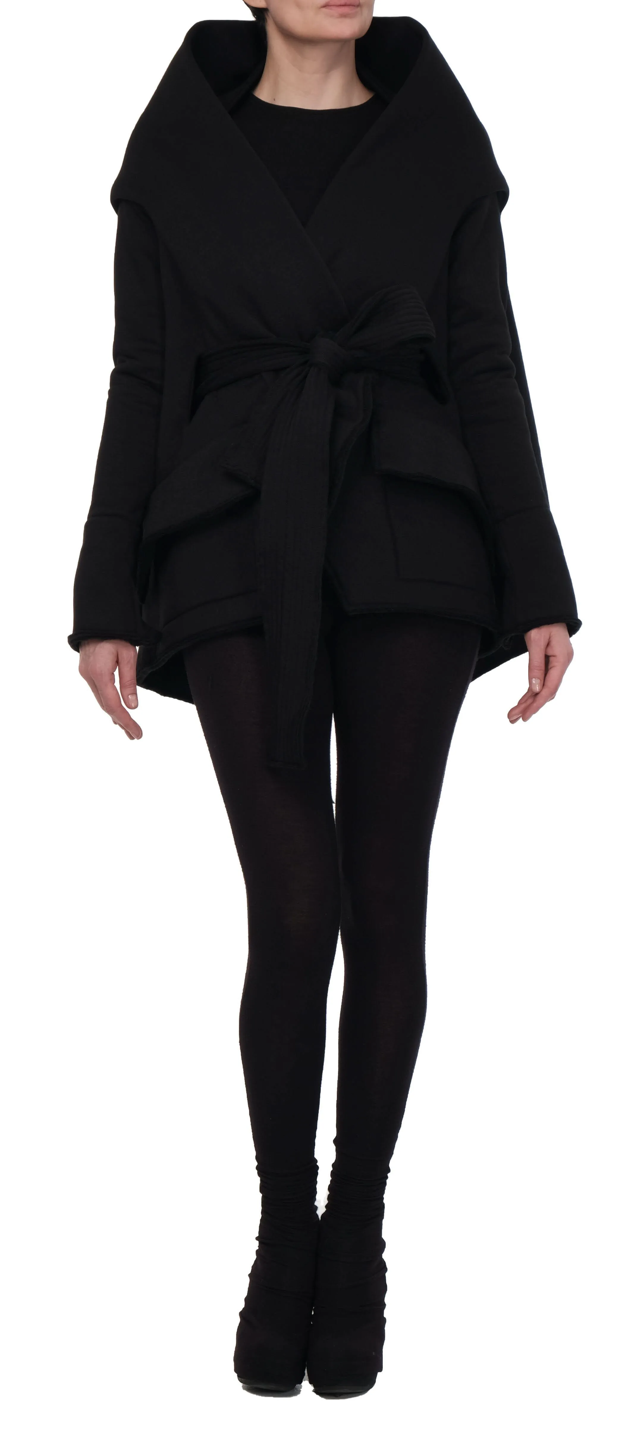 Wide Portrait Collar Jacket