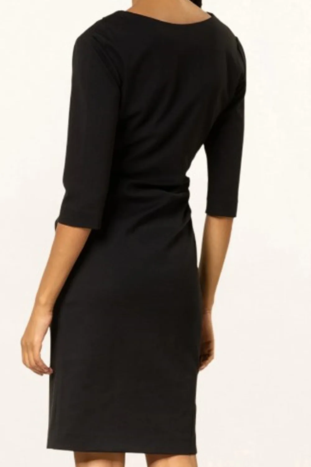 Wooded Black Dress