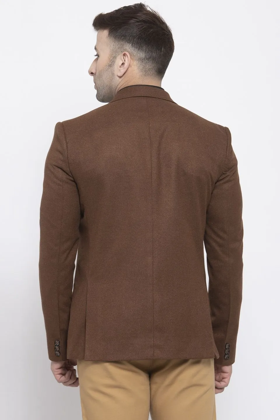 Wool Brown Blazer