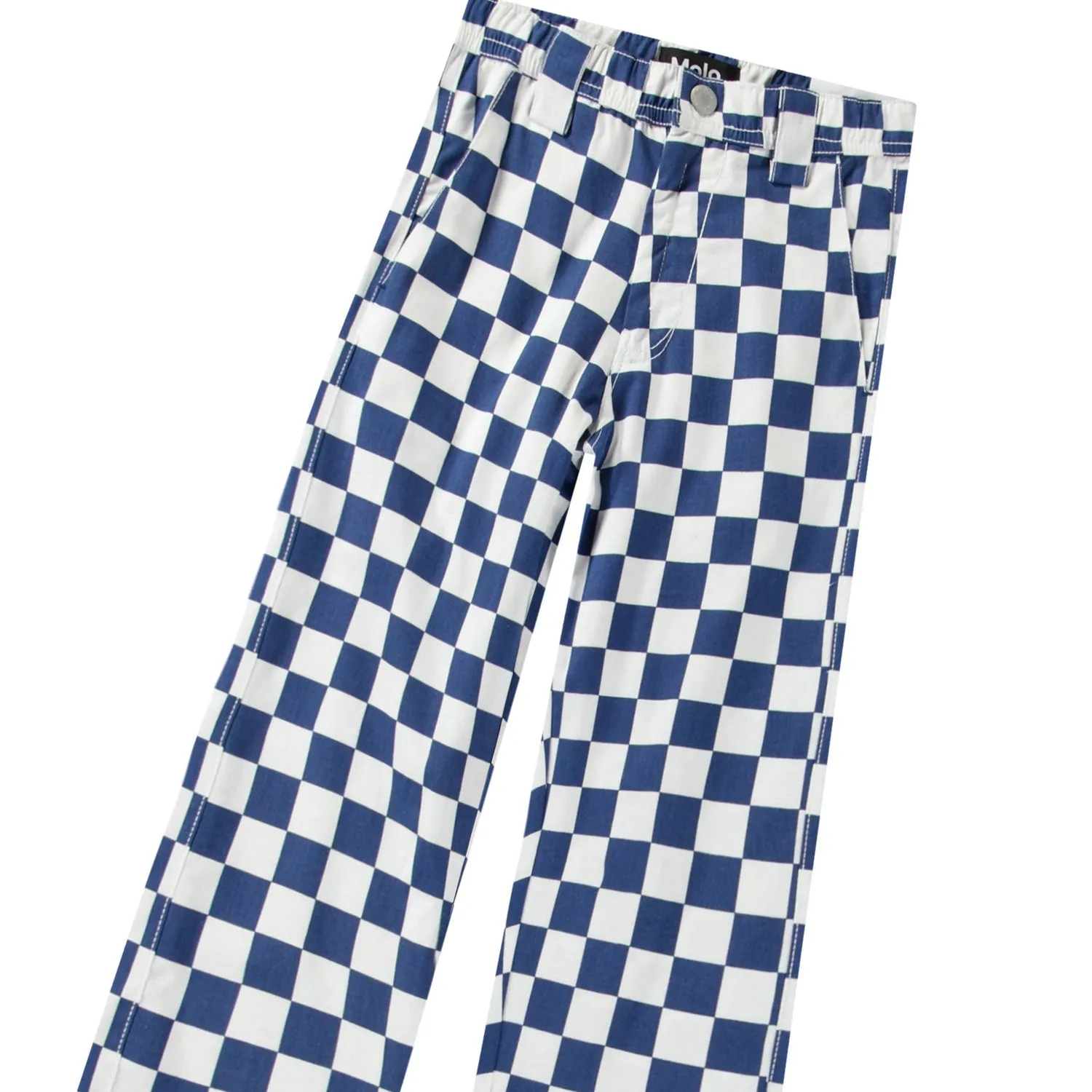 Woven pants Ataru Best Blue Check
