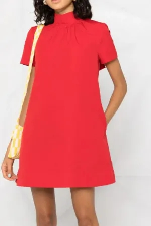 Xylosma Red Dress