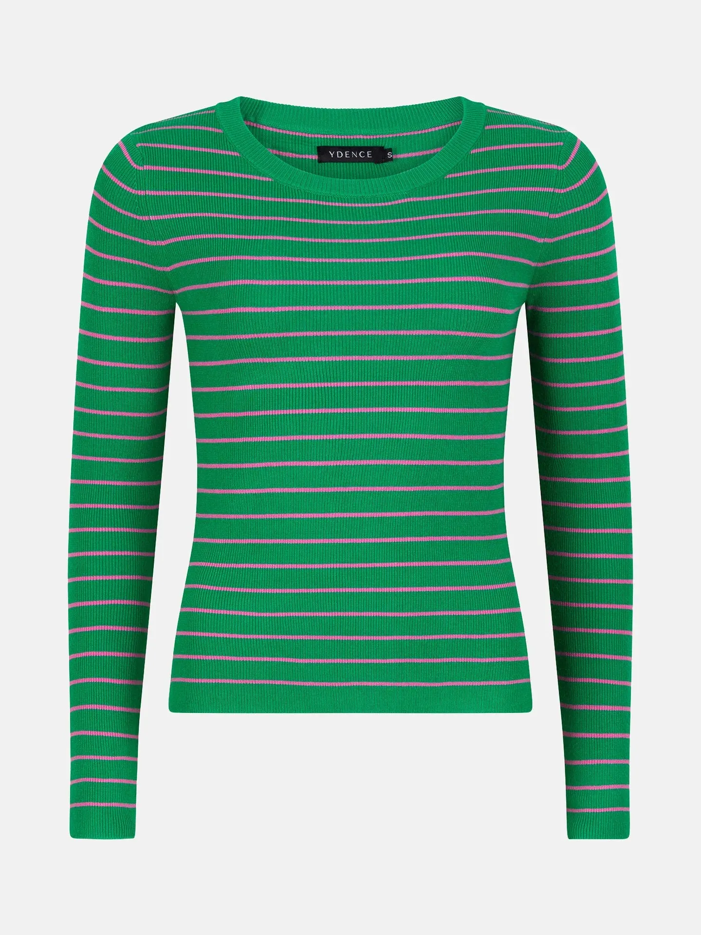 Ydence Knitted top Devina green pink