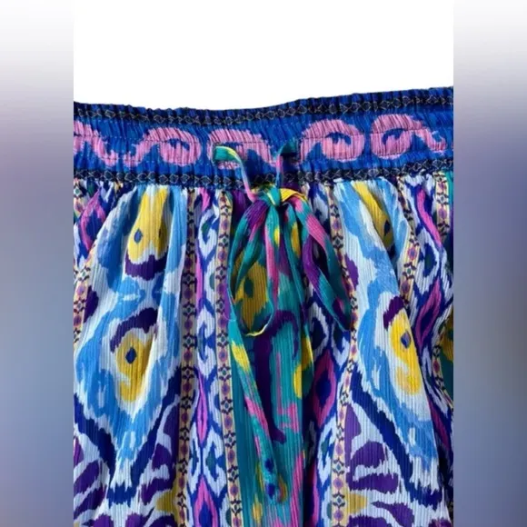 Zara Printed Asymmetric Skirt