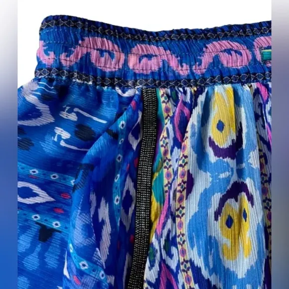 Zara Printed Asymmetric Skirt