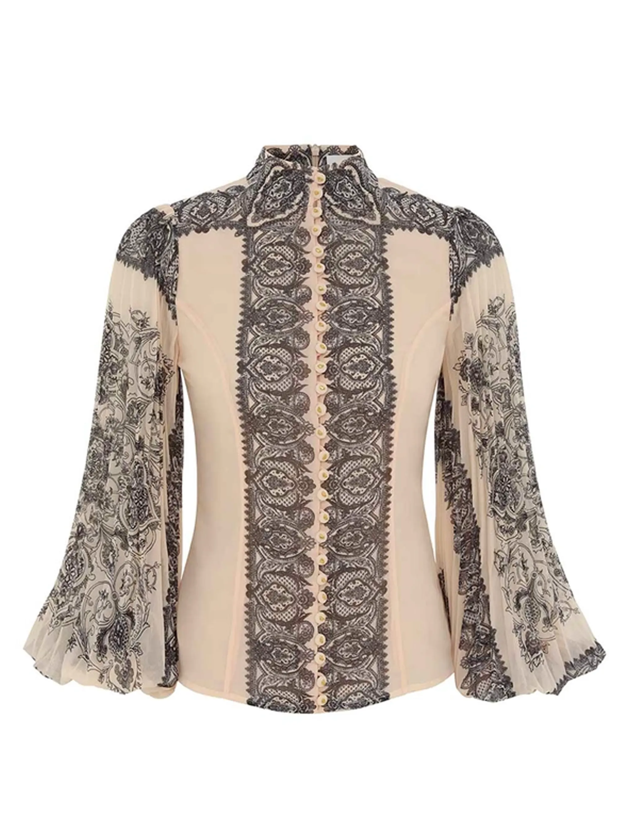 Zimmermann Sunray Pleated Blouse