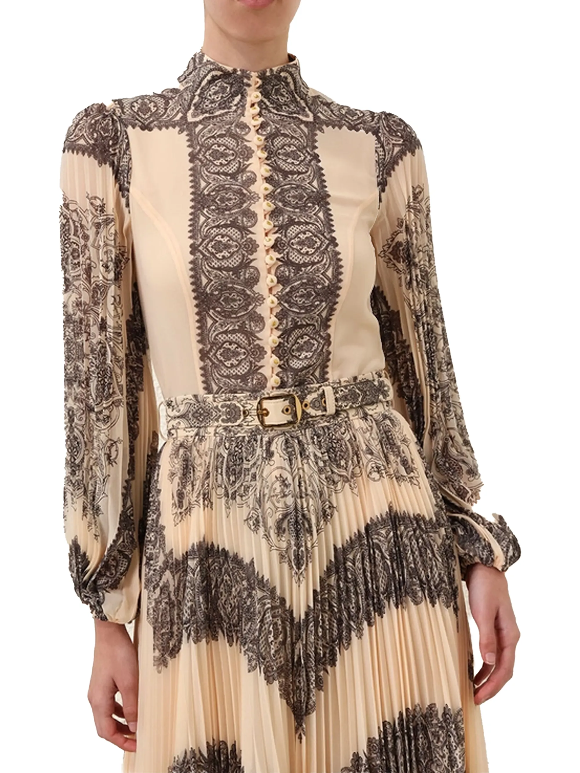 Zimmermann Sunray Pleated Blouse